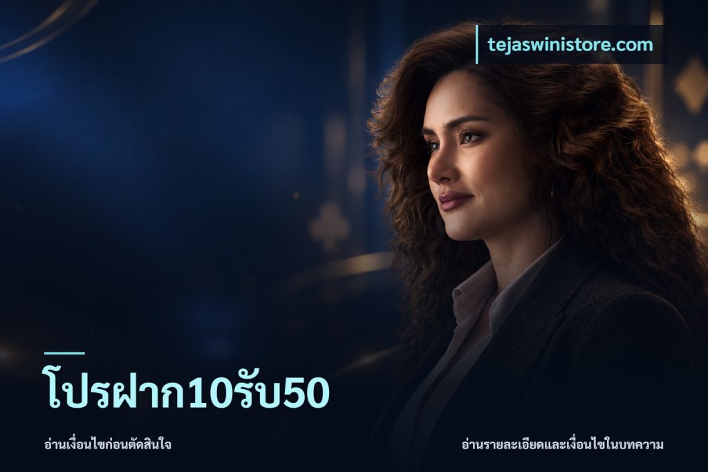 โปรฝาก10รับ50