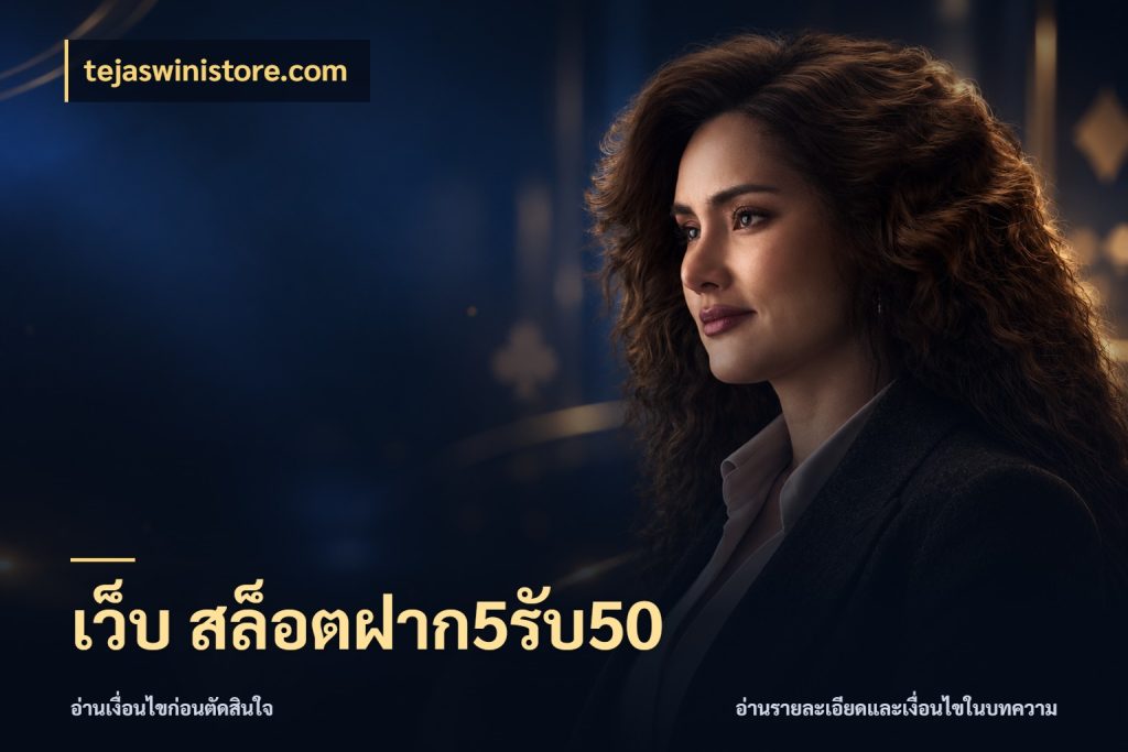 เว็บ สล็อตฝาก5รับ50 รูปแบบโบนัสกับสิทธิ์ของสายเกม สไตล์ tejaswinistore.com