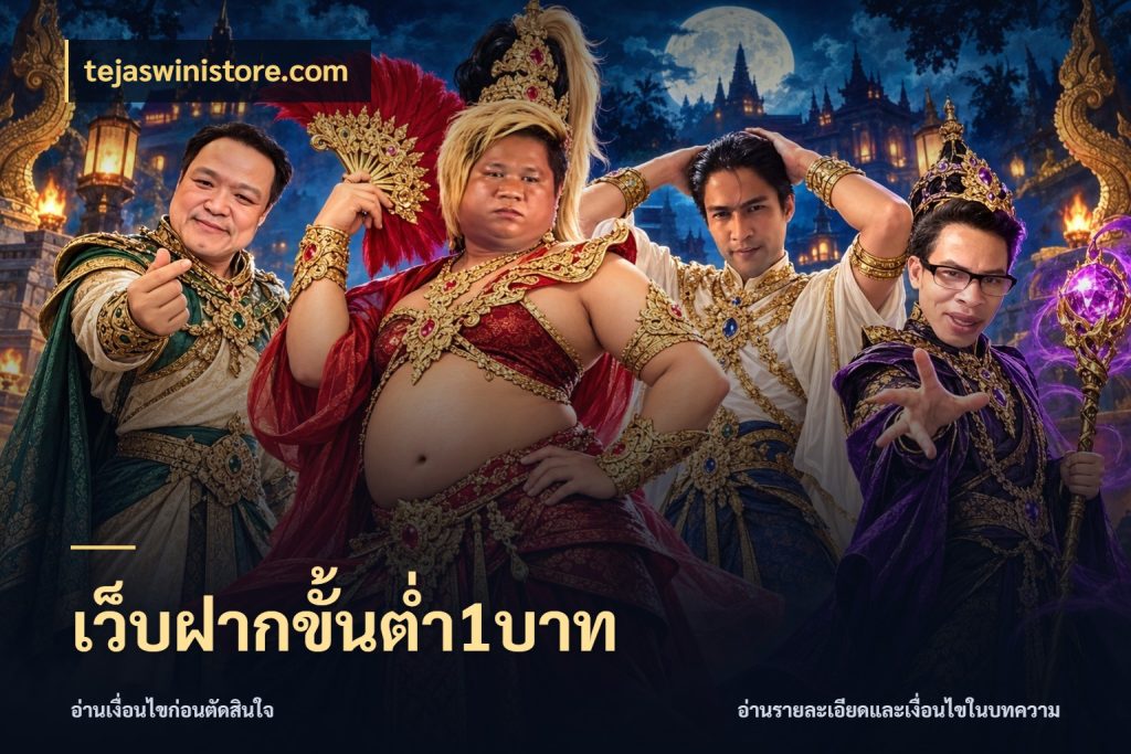 เว็บฝากขั้นต่ำ1บาท tejaswinistore.com ทุนเบาก็มีสีสันในจังหวะของคุณ