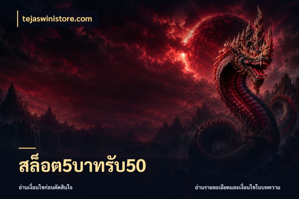 สล็อต5บาทรับ50 โปรกับเกมที่ชอบเลือกให้ตรงสไตล์ ในมุม tejaswinistore.com