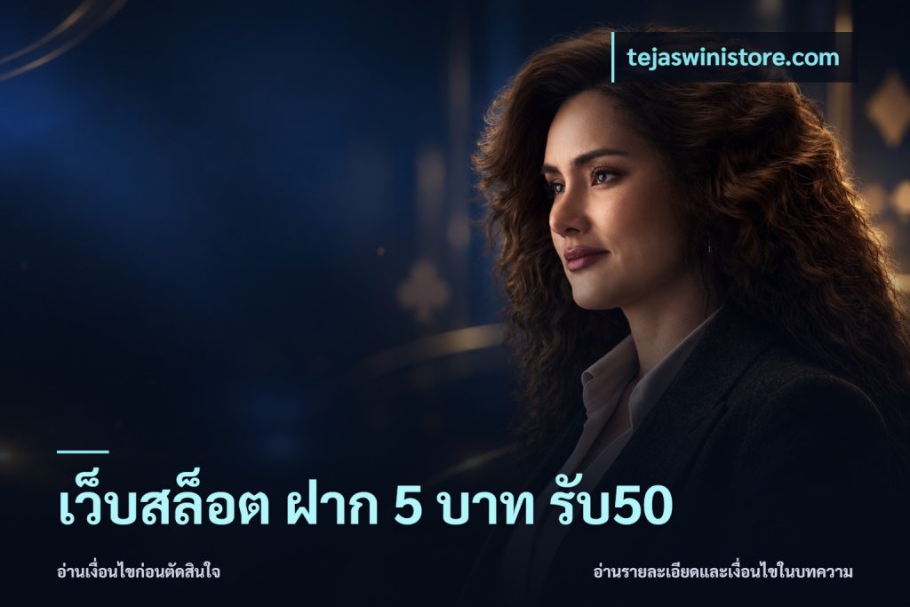เว็บสล็อต ฝาก 5 บาท รับ50