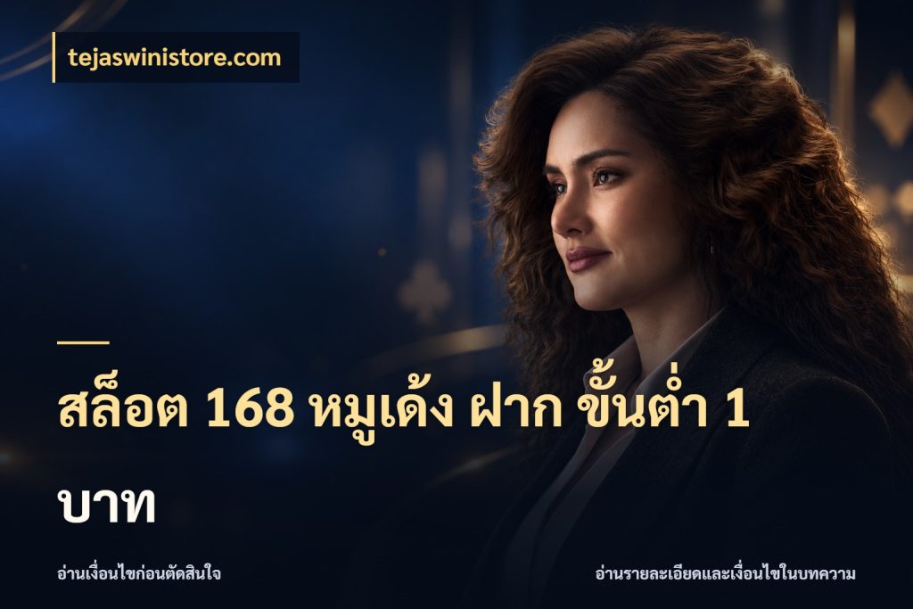 สล็อต 168 หมูเด้ง ฝาก ขั้นต่ำ 1 บาท tejaswinistore.com สายทุนน้อยเลือกความสนุกให้พอดี