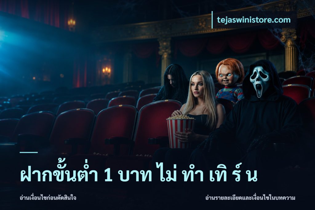 ฝากขั้นต่ำ 1 บาท ไม่ ทำ เทิ ร์ น