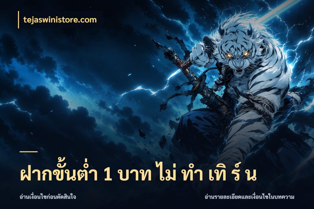 ฝากขั้นต่ำ 1 บาท ไม่ ทำ เทิ ร์ น tejaswinistore.com จัดจังหวะสนุกให้เข้ากับงบที่ตั้งไว้
