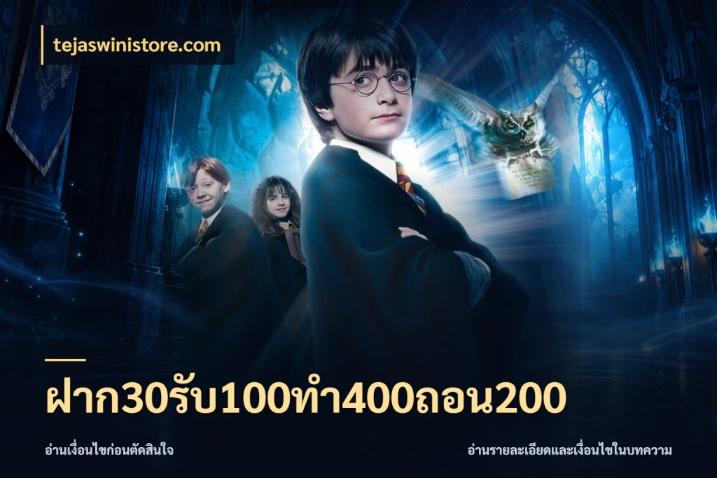 ฝาก30รับ100ทํา400ถอน200 รูปแบบโบนัสกับสิทธิ์ของสายเกม ในมุม tejaswinistore.com