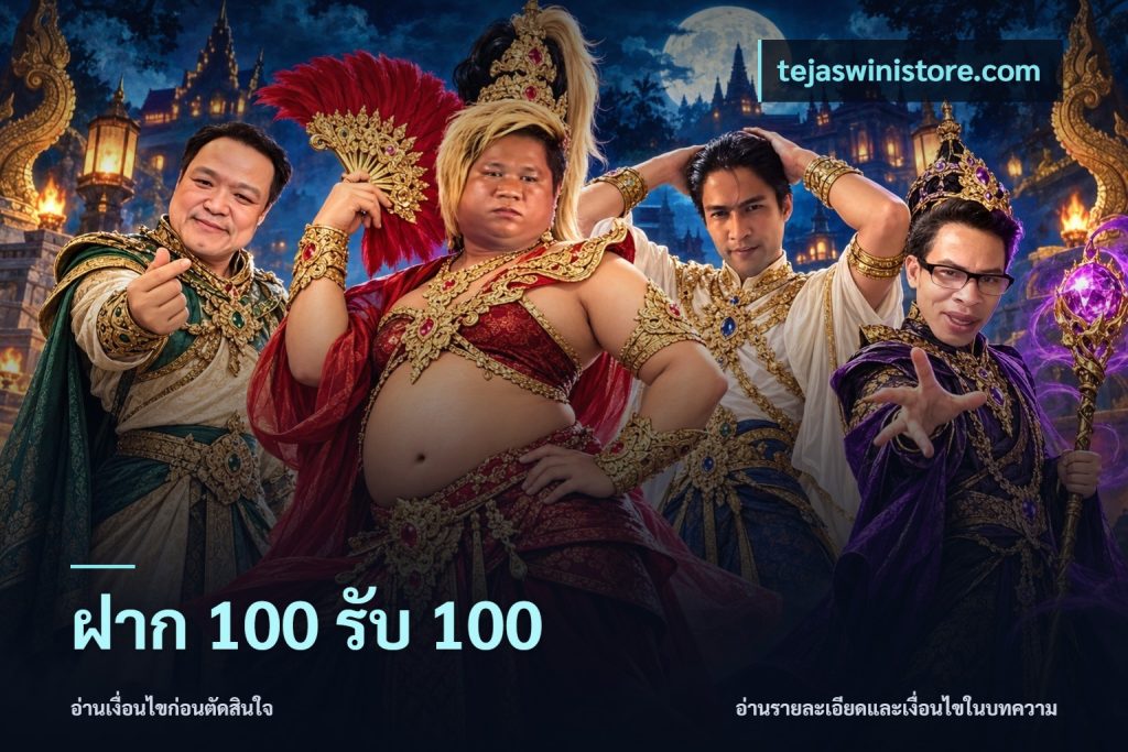 ฝาก 100 รับ 100