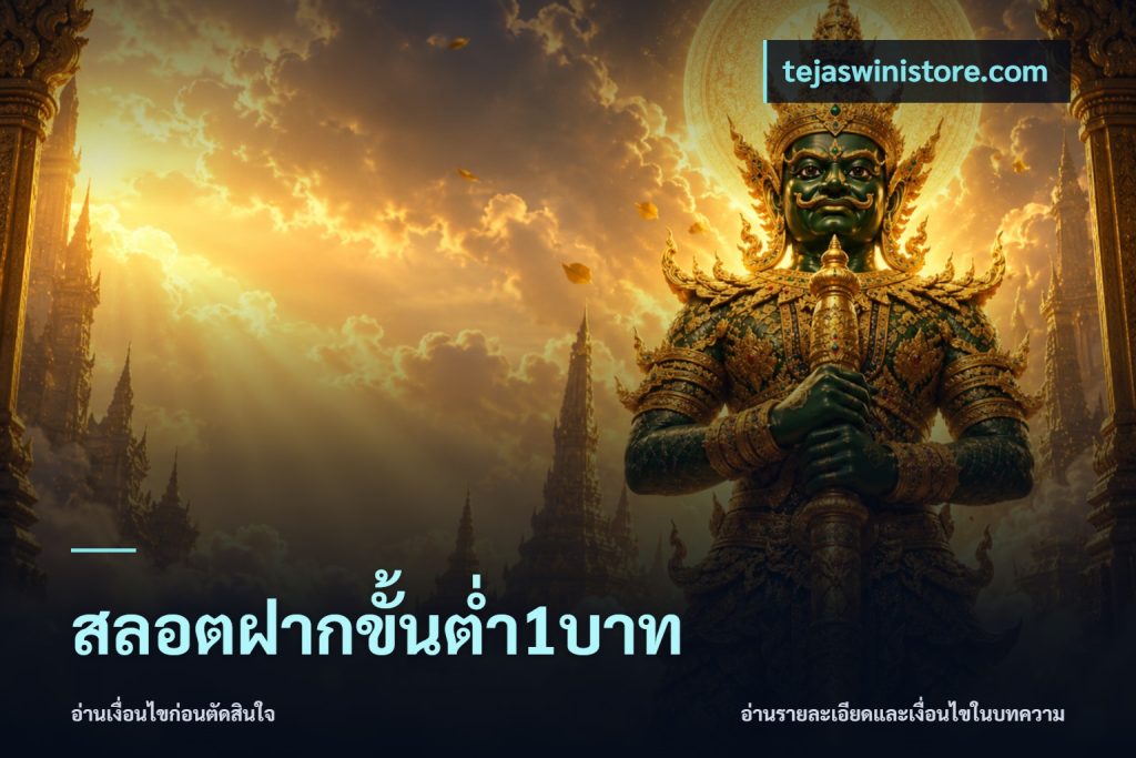 สลอตฝากขั้นต่ำ1บาท