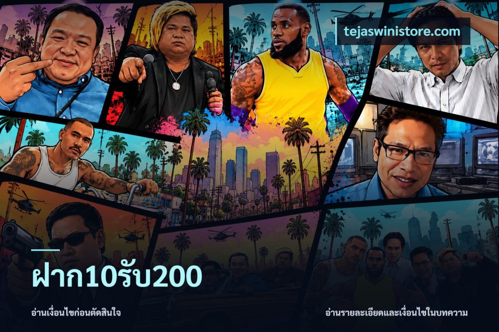 ฝาก10รับ200