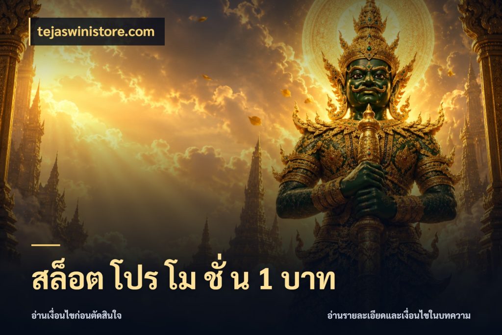 สล็อต โปร โม ชั่ น 1 บาท tejaswinistore.com เกมที่ชอบในขอบเขตเงินของตัวเอง