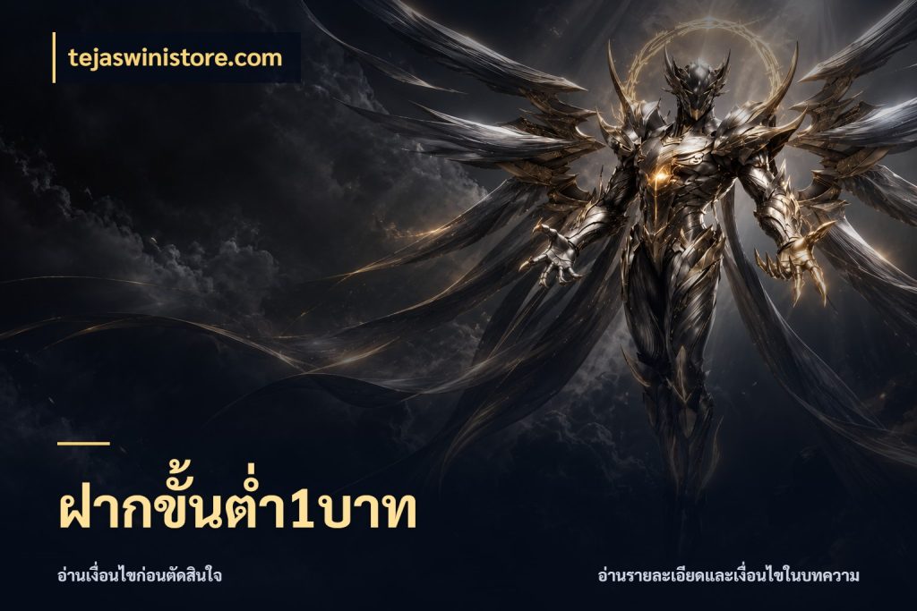 ฝากขั้นต่ำ1บาท เปิดมุมยอดเริ่มต้นสำหรับคนชอบเกม กับ tejaswinistore.com