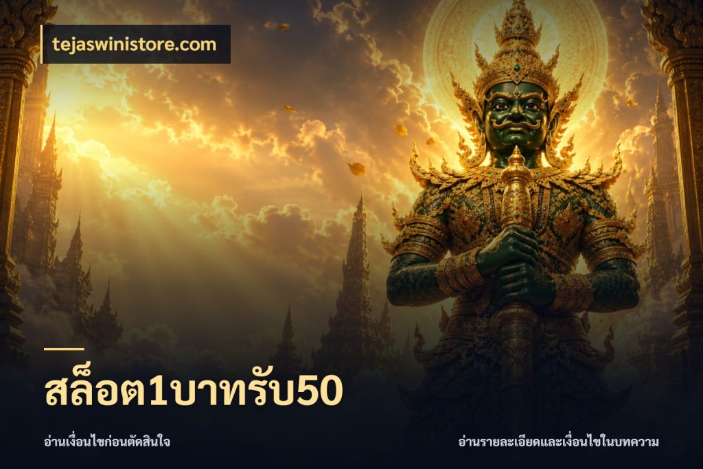 สล็อต1บาทรับ50 tejaswinistore.com เครดิตกับรูปแบบโปรที่ตรงใจ