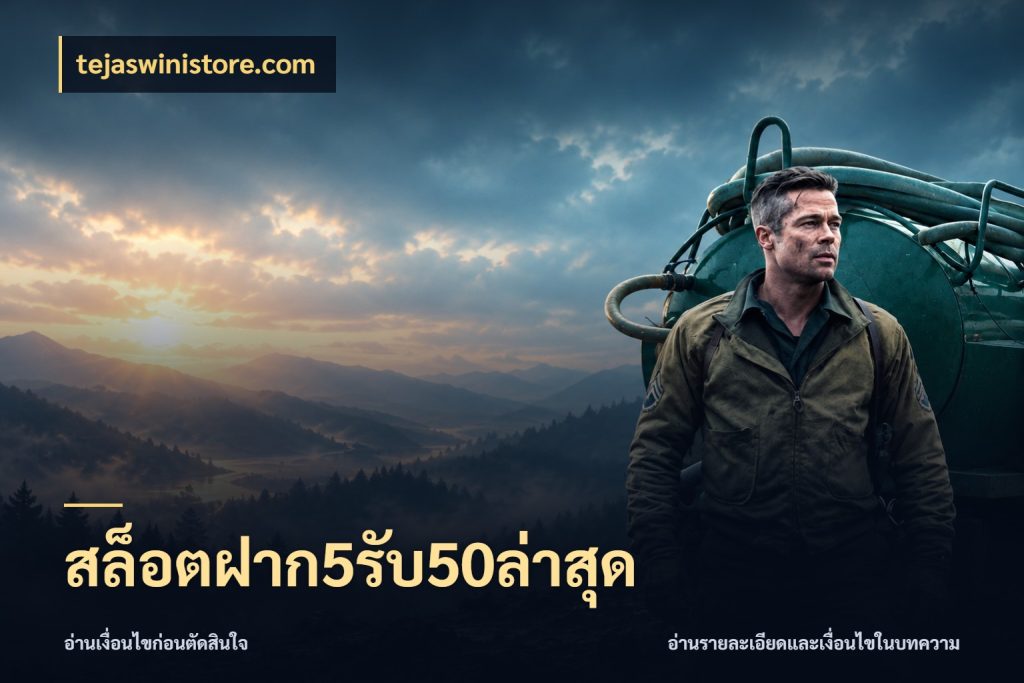 สล็อตฝาก5รับ50ล่าสุด ยอดฝากและยอดรับในมุมของคนชอบลุ้น ในมุม tejaswinistore.com
