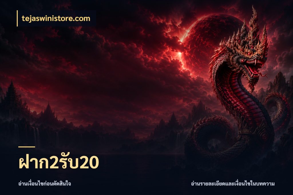 ฝาก2รับ20 tejaswinistore.com รูปแบบโบนัสกับสิทธิ์ของสายเกม