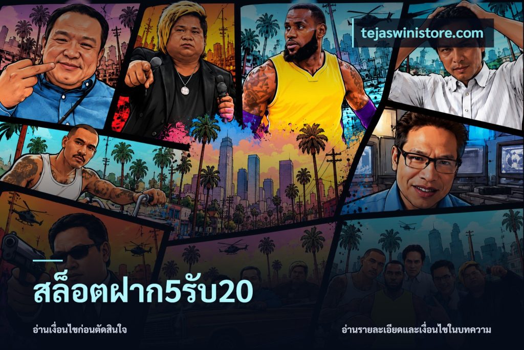 สล็อตฝาก5รับ20