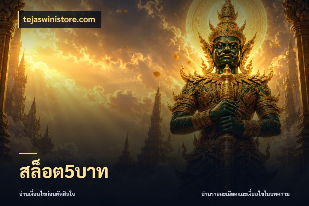 สล็อต5บาท สายทุนน้อยเลือกความสนุกให้พอดี สไตล์ tejaswinistore.com
